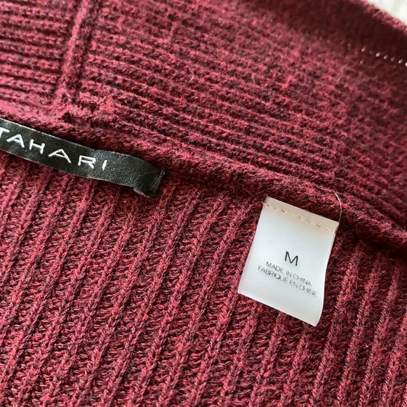 Maroon cardigan - Picture 3 of 4